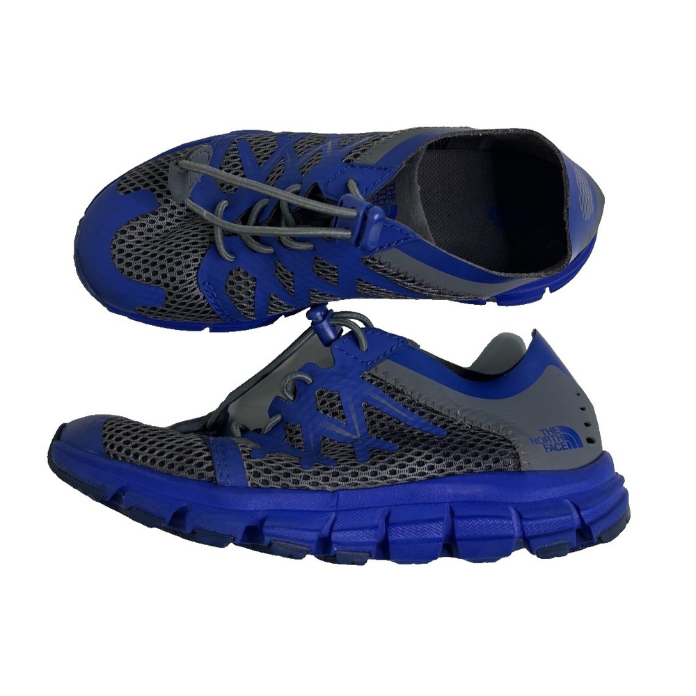 FAST SHIP The North Face Boys 13 Litewave Flow Sneakers Water Shoes Sandal Blue